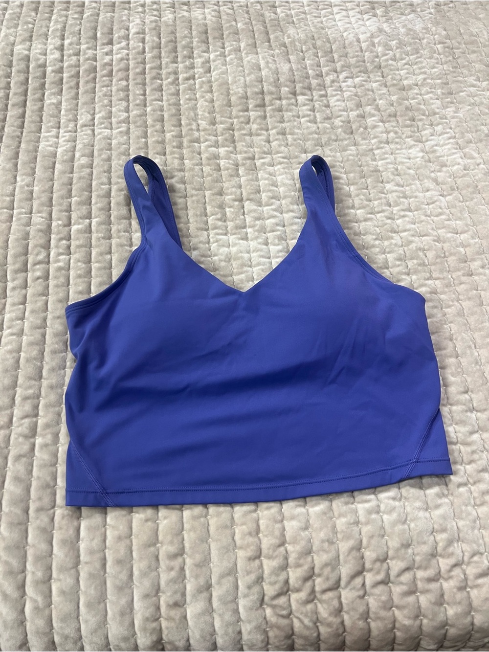 Purple Athletic Bra Top
